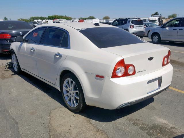 1G1ZG5E76CF266302 - 2012 CHEVROLET MALIBU LTZ 白色 照片 3