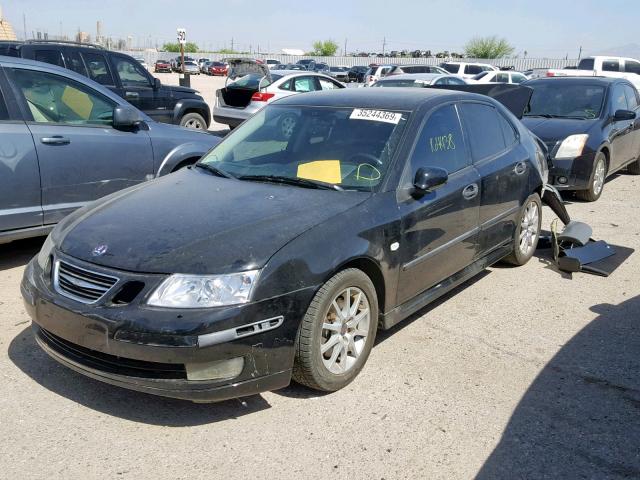 YS3FD49Y741005638 - 2004 SAAB 9-3 ARC BLACK photo 2