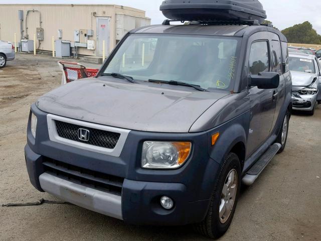 5J6YH27685L012897 - 2005 HONDA ELEMENT EX GRAY photo 2