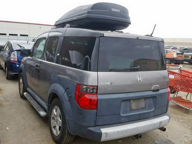 5J6YH27685L012897 - 2005 HONDA ELEMENT EX GRAY photo 3