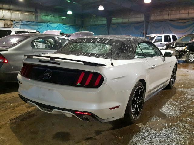 1FATP8FF3H5290287 - 2017 FORD MUSTANG GT WHITE photo 4