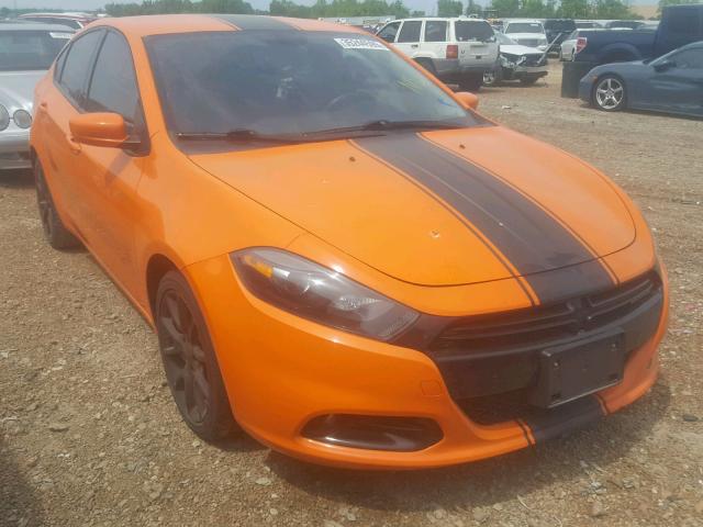 1C3CDFBA9DD295984 - 2013 DODGE DART SXT ORANGE photo 1