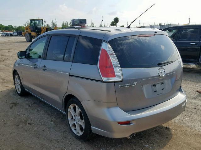 JM1CR2WL0A0366039 - 2010 MAZDA 5 SILVER photo 3