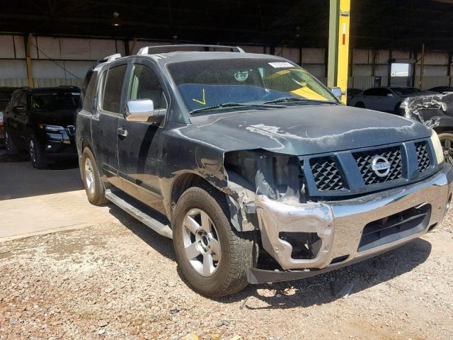 5N1AA08A74N741703 - 2004 NISSAN ARMADA SE GRAY photo 1