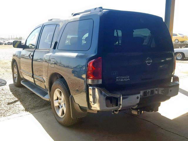 5N1AA08A74N741703 - 2004 NISSAN ARMADA SE GRAY photo 3