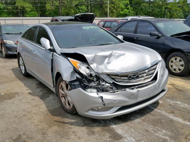 5NPEC4AC9DH627303 - 2013 HYUNDAI SONATA SE SILVER photo 1