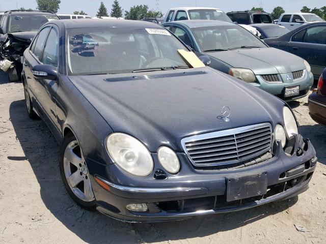 WDBUF65J84A450126 - 2004 MERCEDES-BENZ E 320 BLUE photo 1