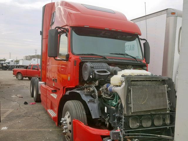 4V4NC9EG3CN560680 - 2012 VOLVO VN VNL RED photo 1