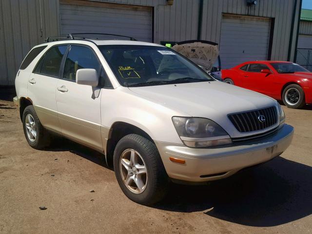 JT6HF10U5X0054874 - 1999 LEXUS RX 300 WHITE photo 1