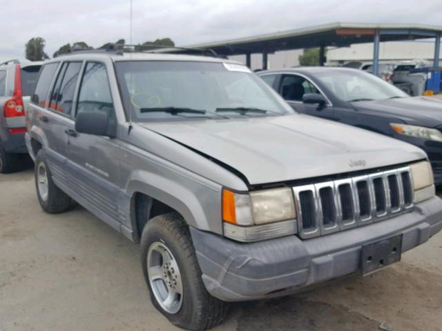 1J4GZ58Y5WC126206 - 1998 JEEP GRAND CHER SILVER photo 1