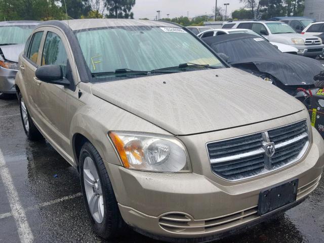 1B3CB4HA2AD605242 - 2010 DODGE CALIBER SX GOLD photo 1