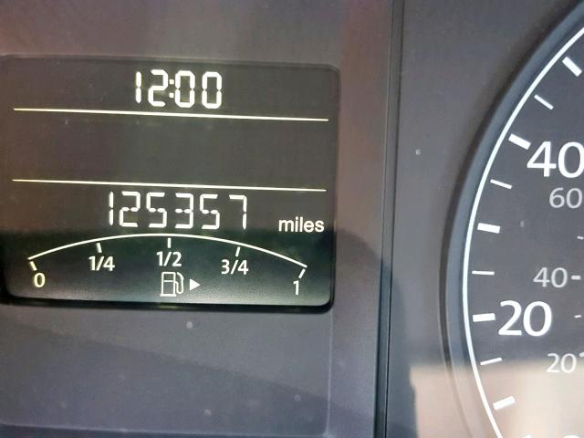 3VW1K7AJ1CM392788 - 2012 VOLKSWAGEN JETTA BASE BLACK photo 8