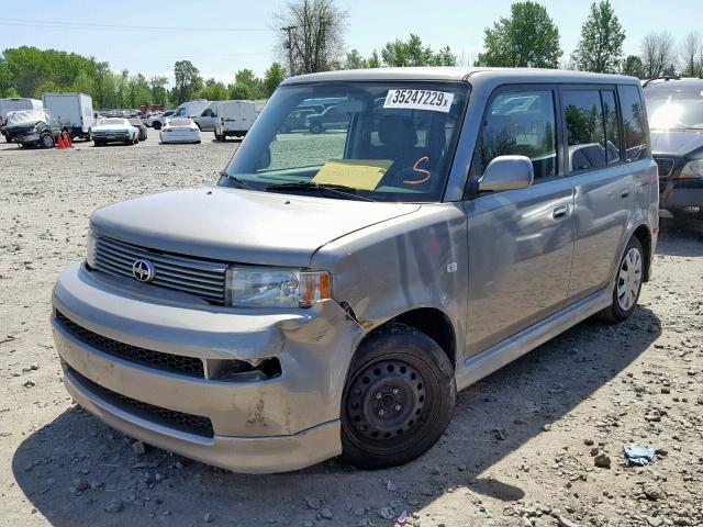 JTLKT324150211138 - 2005 TOYOTA SCION XB 灰色 照片 2