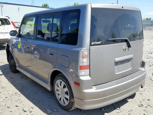 JTLKT324150211138 - 2005 TOYOTA SCION XB 灰色 照片 3