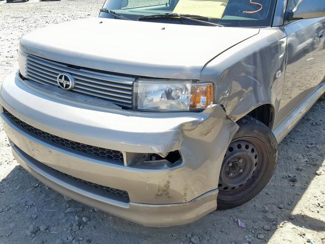 JTLKT324150211138 - 2005 TOYOTA SCION XB 灰色 照片 9