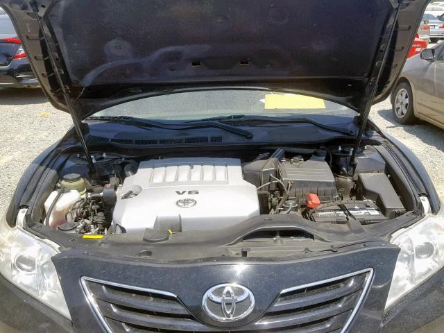 JTNBK46K773025162 - 2007 TOYOTA CAMRY NEW BLACK photo 7