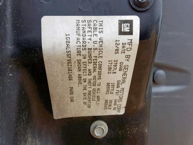 1G8AL55F96Z161466 - 2006 SATURN ION LEVEL SILVER photo 10