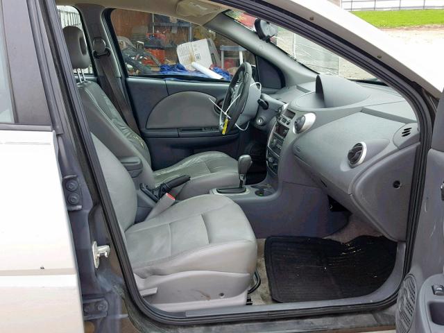 1G8AL55F96Z161466 - 2006 SATURN ION LEVEL SILVER photo 5