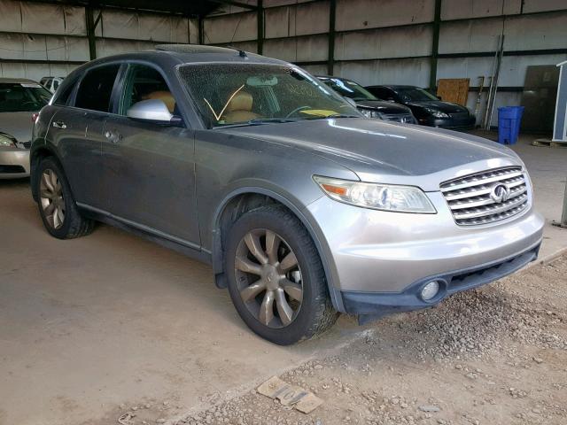 JNRBS08W63X002603 - 2003 INFINITI FX45 SILVER photo 1