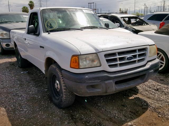 1FTYR10UX1PA74360 - 2001 FORD RANGER WHITE photo 1