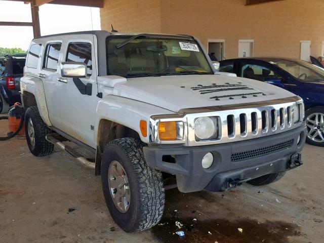 5GTDN136068314341 - 2006 HUMMER H3 WHITE photo 1