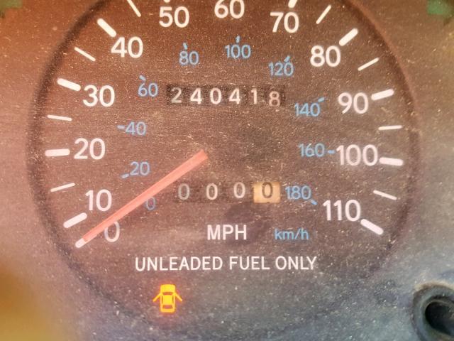 1Y1SK526XTZ009172 - 1996 GEO PRIZM BASE წითელი ფოტო 8