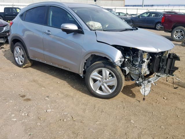 3CZRU6H57KM709887 - 2019 HONDA HR-V EX SILVER photo 1