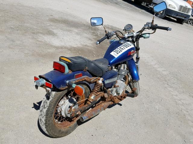 JH2MC13031K703857 - 2001 HONDA CMX250 C BLUE photo 4