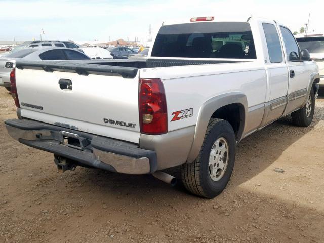 2GCEK19V131201046 - 2003 CHEVROLET SILVERADO WHITE photo 4