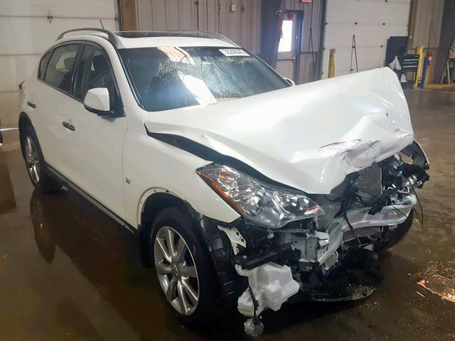 JN1BJ0RR6HM416309 - 2017 INFINITI QX50 WHITE photo 1