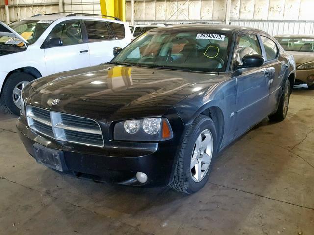 2B3CA3CV4AH197448 - 2010 DODGE CHARGER SX BLACK photo 2