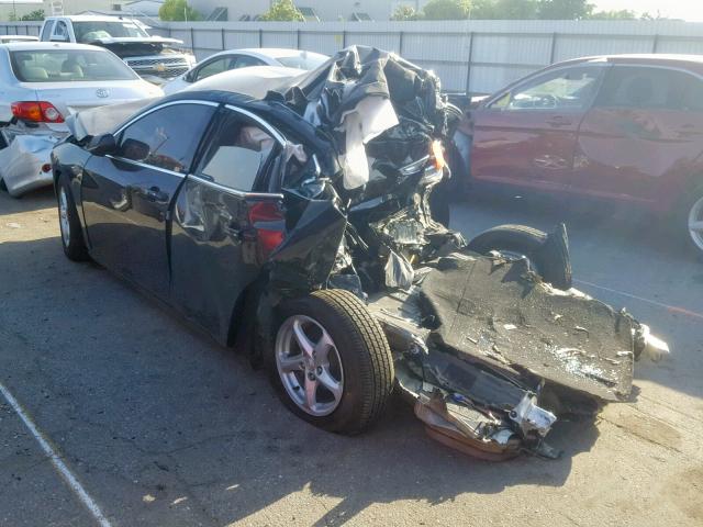 1G1ZC5ST6HF173641 - 2017 CHEVROLET MALIBU LS BLACK photo 3