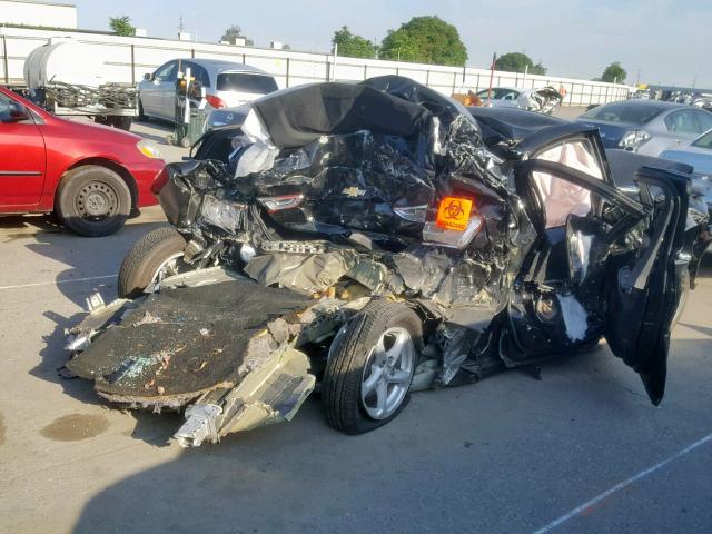 1G1ZC5ST6HF173641 - 2017 CHEVROLET MALIBU LS BLACK photo 4