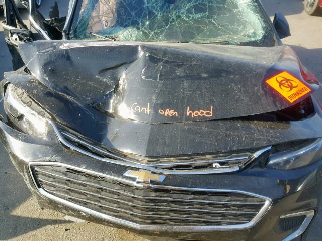 1G1ZC5ST6HF173641 - 2017 CHEVROLET MALIBU LS BLACK photo 7
