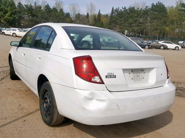 1G8AJ54F05Z113098 - 2005 SATURN ION LEVEL WHITE photo 3