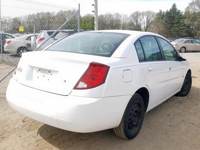 1G8AJ54F05Z113098 - 2005 SATURN ION LEVEL WHITE photo 4