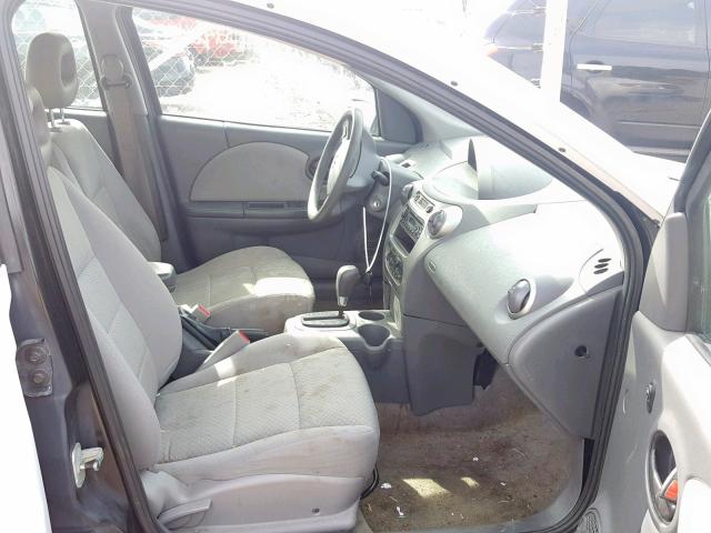 1G8AJ54F05Z113098 - 2005 SATURN ION LEVEL WHITE photo 5