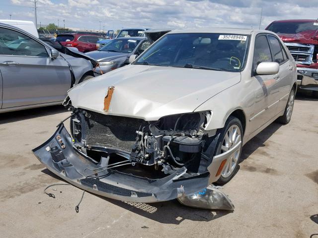 JTHBD192840091837 - 2004 LEXUS IS 300 GRAY photo 2