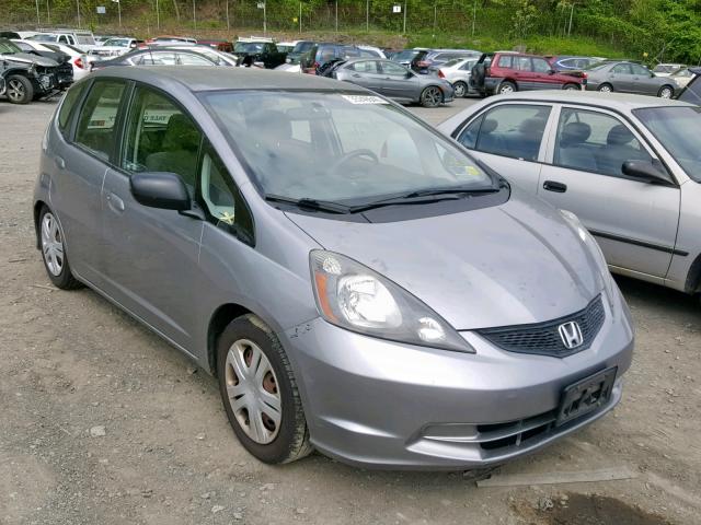 JHMGE88209S048327 - 2009 HONDA FIT GRAY photo 1