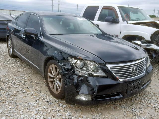 JTHGL46FX85028264 - 2008 LEXUS LS 460L BLACK photo 1