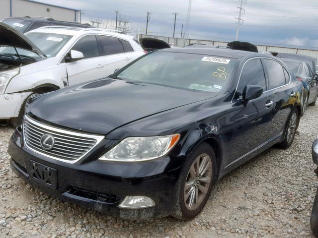 JTHGL46FX85028264 - 2008 LEXUS LS 460L BLACK photo 2