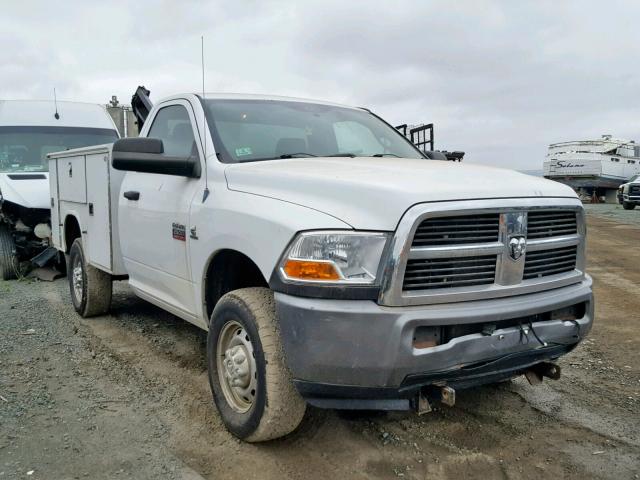 3D7LT2EL9AG168984 - 2010 DODGE RAM 2500 WHITE photo 1