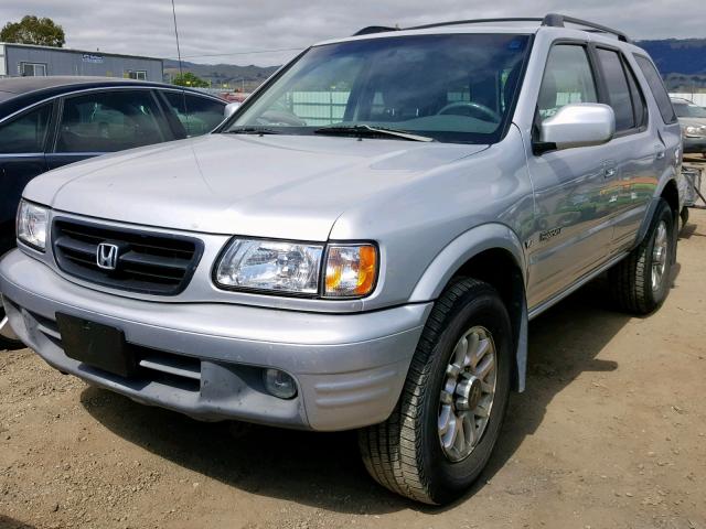 4S6CK58W814406408 - 2001 HONDA PASSPORT E ნაცრისფერი ფოტო 2