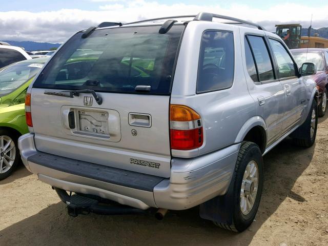 4S6CK58W814406408 - 2001 HONDA PASSPORT E ნაცრისფერი ფოტო 4