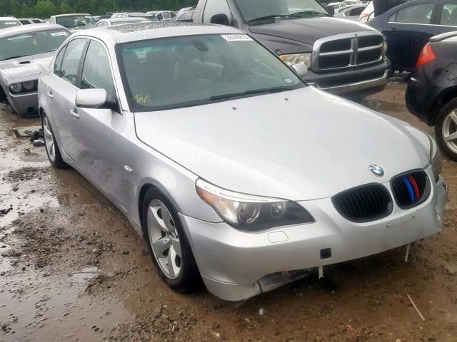 WBANE53596CK85362 - 2006 BMW 525 I SILVER photo 1