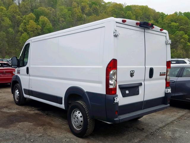 3C6TRVAG3JE127529 - 2018 RAM PROMASTER 白色 照片 3