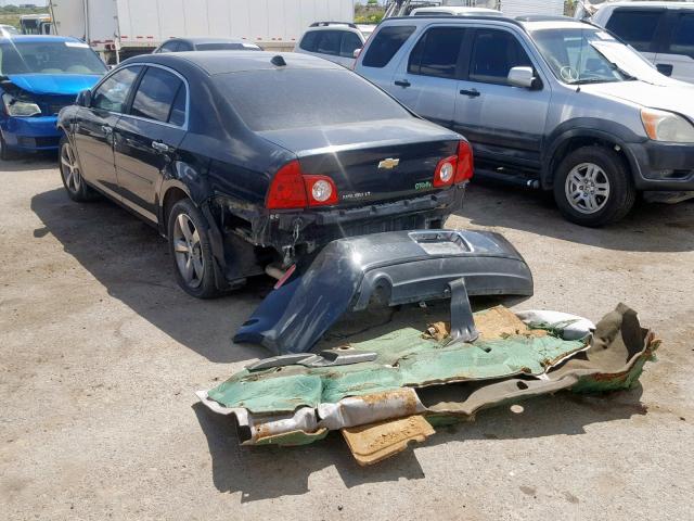 1G1ZC5E01CF255285 - 2012 CHEVROLET MALIBU 1LT 黑色 照片 3