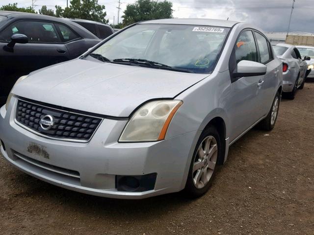 3N1AB61E07L611643 - 2007 NISSAN SENTRA 2.0 SILVER photo 2