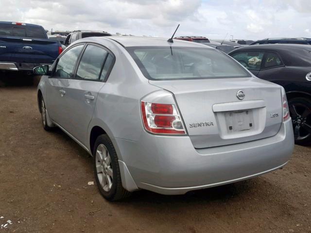 3N1AB61E07L611643 - 2007 NISSAN SENTRA 2.0 SILVER photo 3