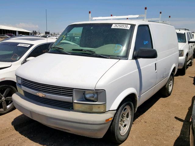 1GCDM19X65B133353 - 2005 CHEVROLET ASTRO WHITE photo 2